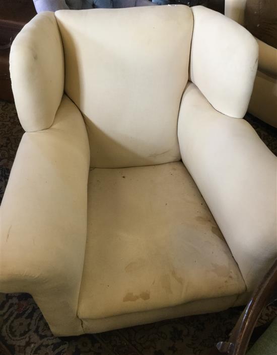 Country house wingback chair